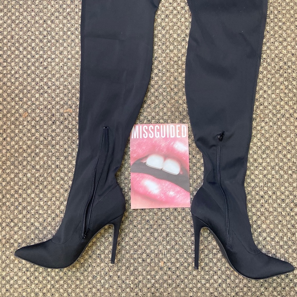 Missguided Knee High Boot